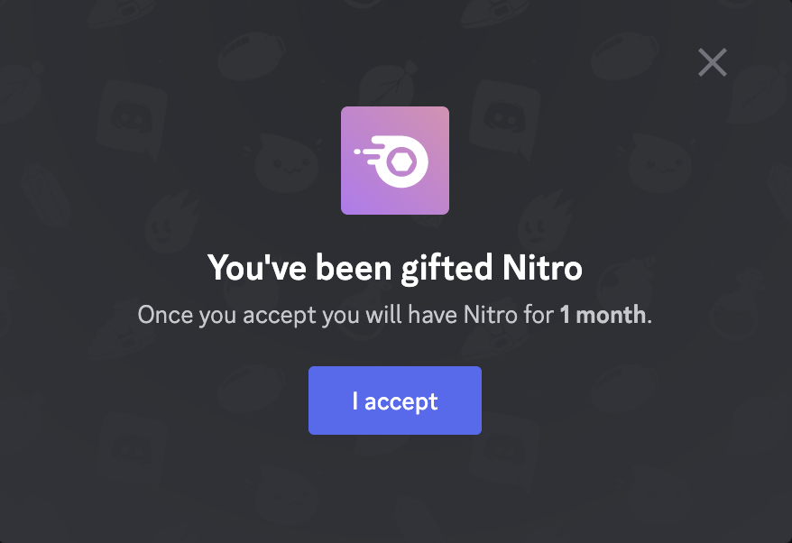 what happens if you get gifted nitro twice