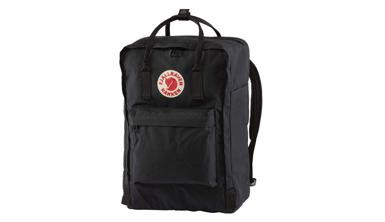 kanken laptop 17 black