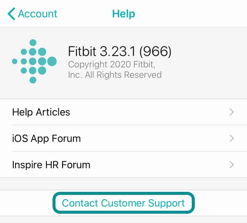 fitbit customer service