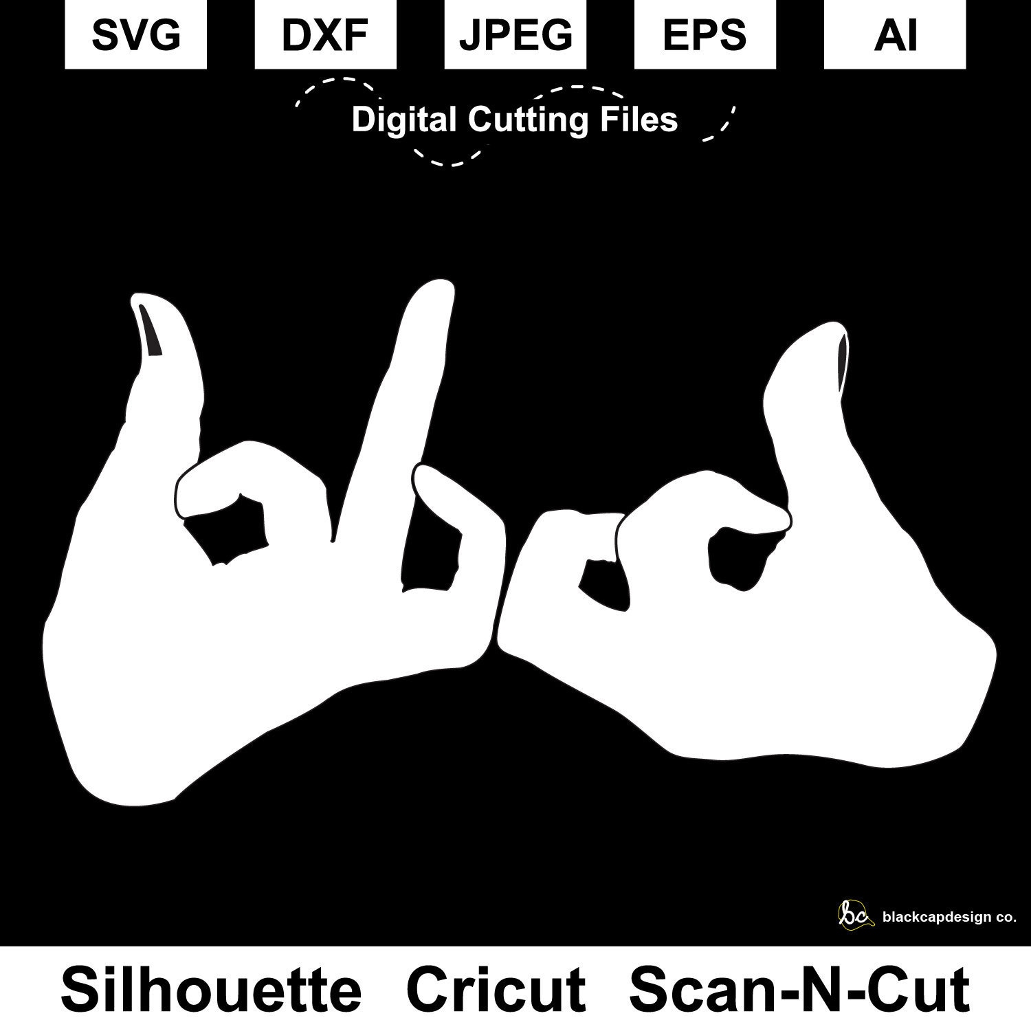 blood hand sign