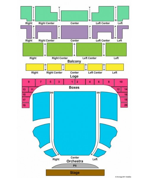 kansas city music hall seating chart