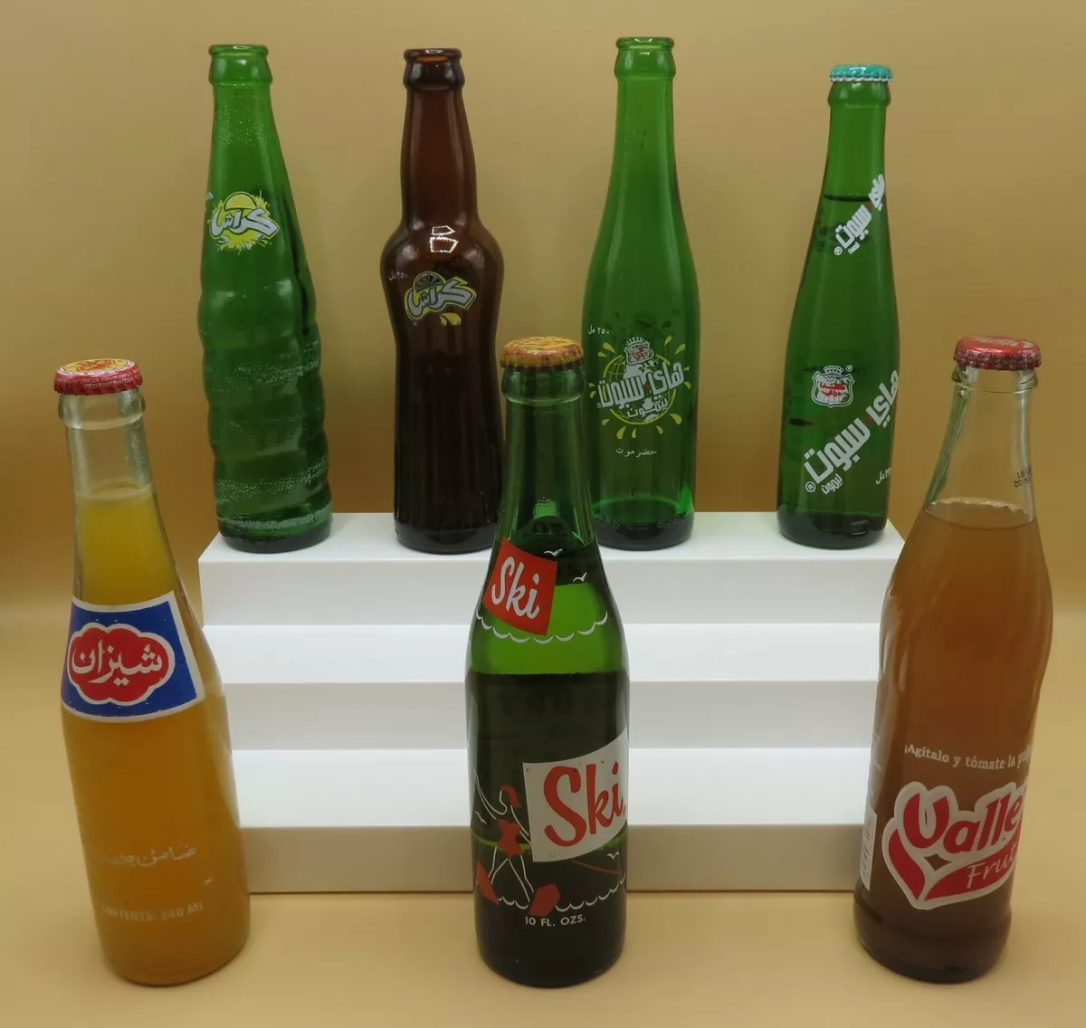 glass pop bottles