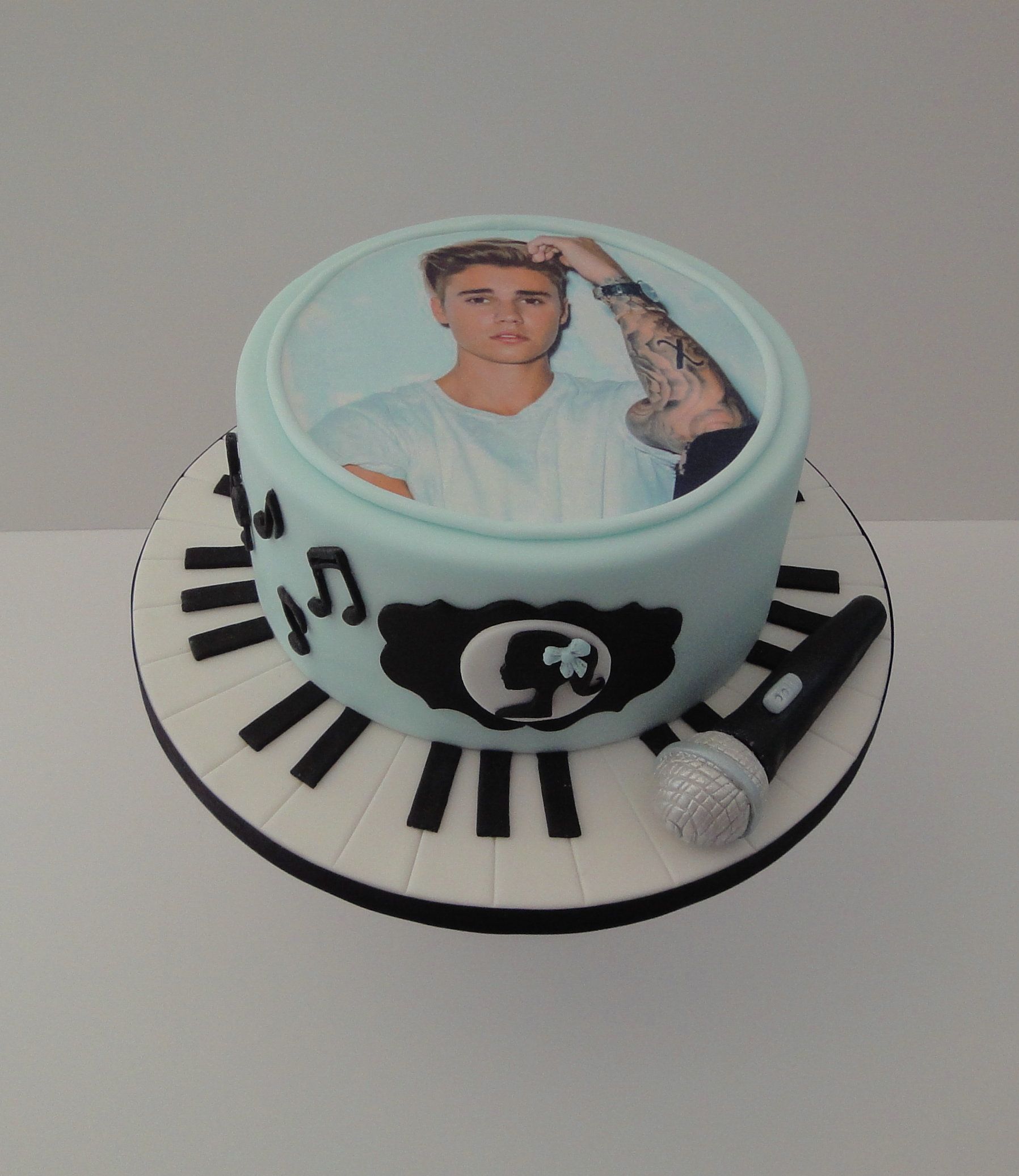 pastel de justin bieber