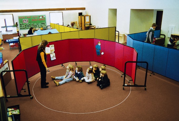 preschool room dividers