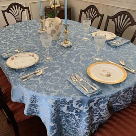 oval table cloths