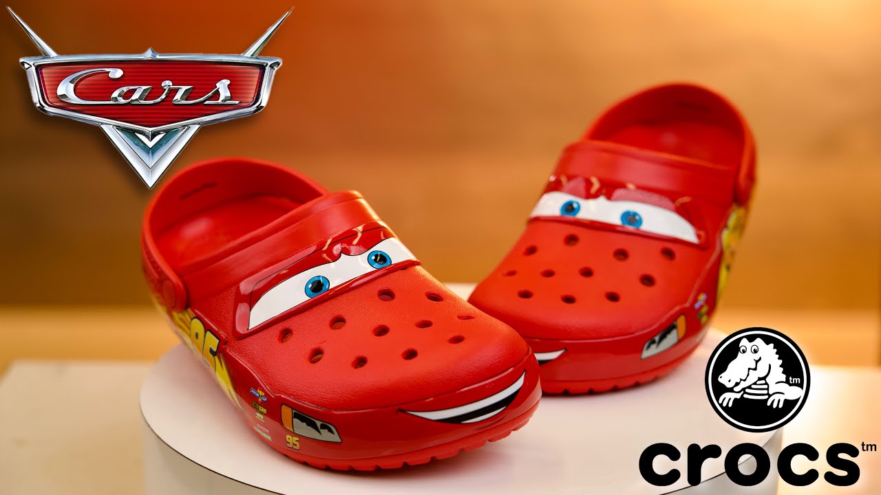 crocs lightning mcqueen