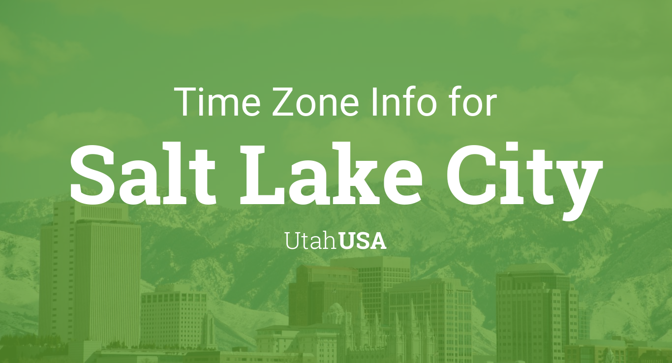 current time in utah salt lake