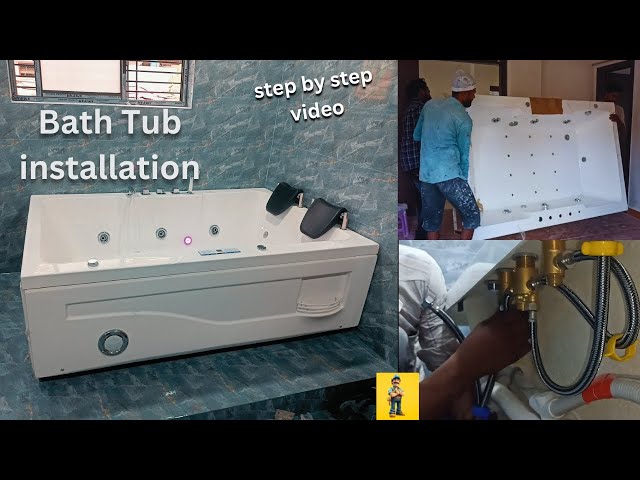 tub installation video