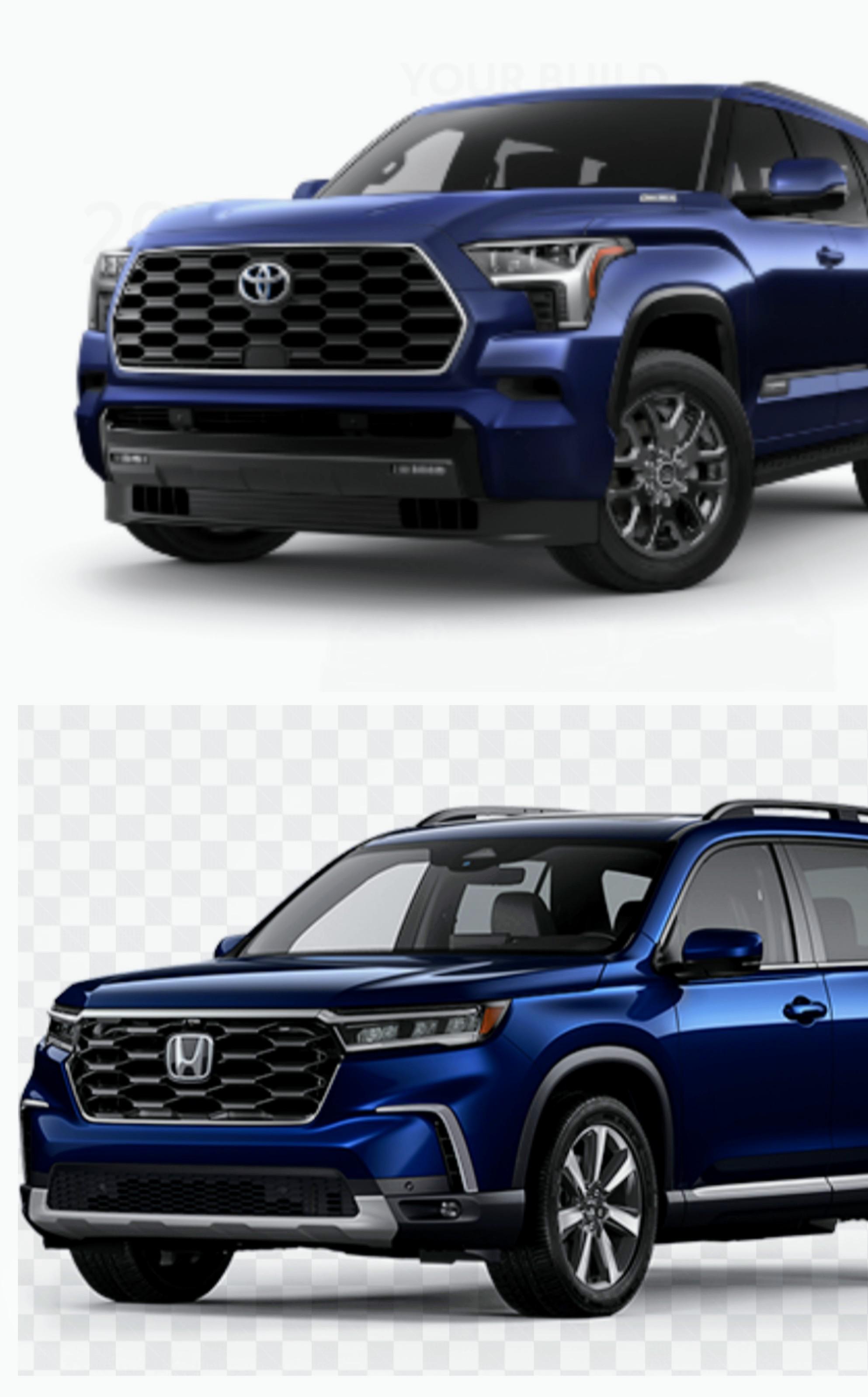 honda pilot vs toyota sequoia