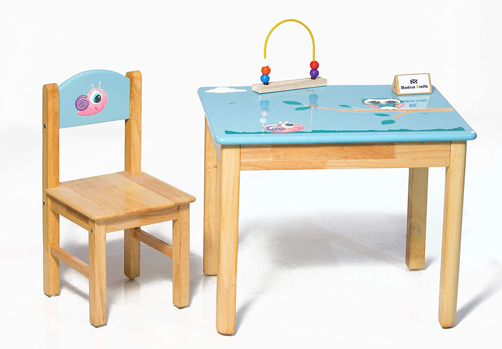 baby study table and chair