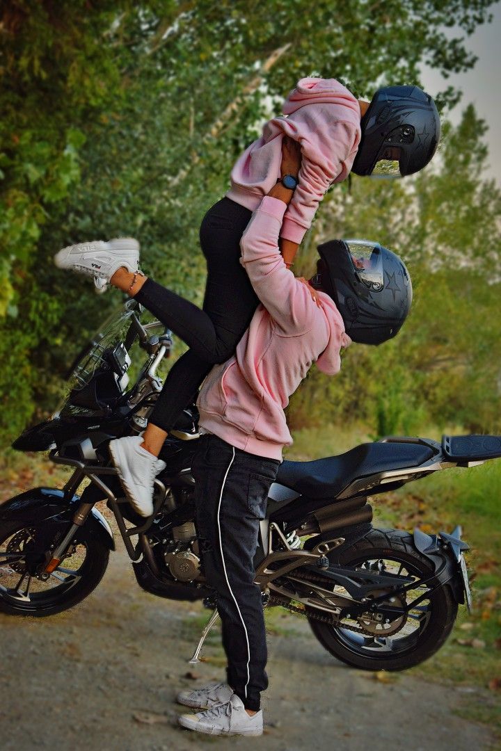 romantic couple on bike images