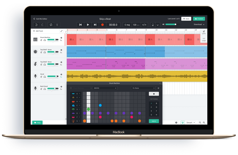 bandlab log in