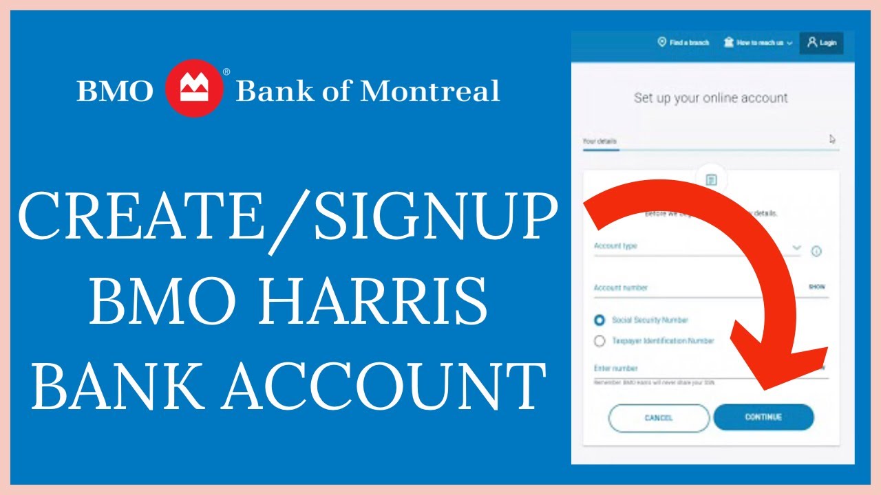 bank of montreal open account