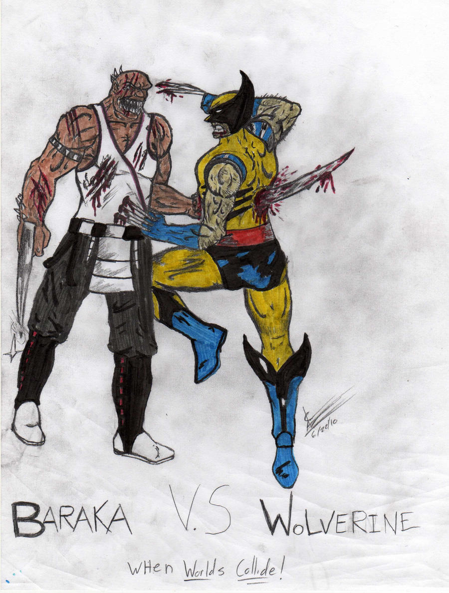 baraka vs wolverine