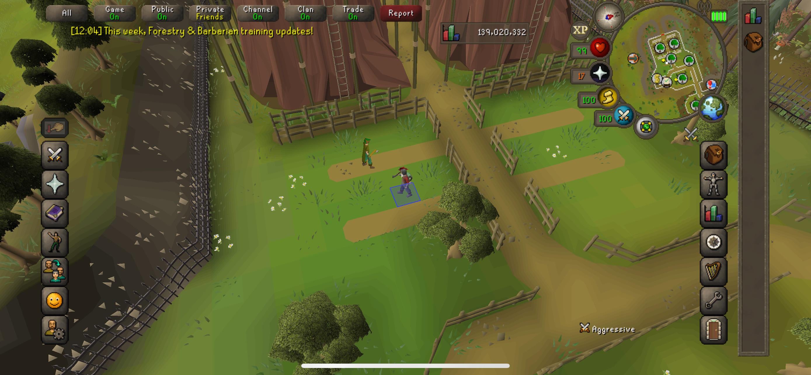 barbarian training osrs