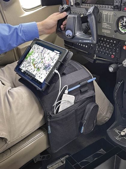 ipad pro kneeboard for pilots