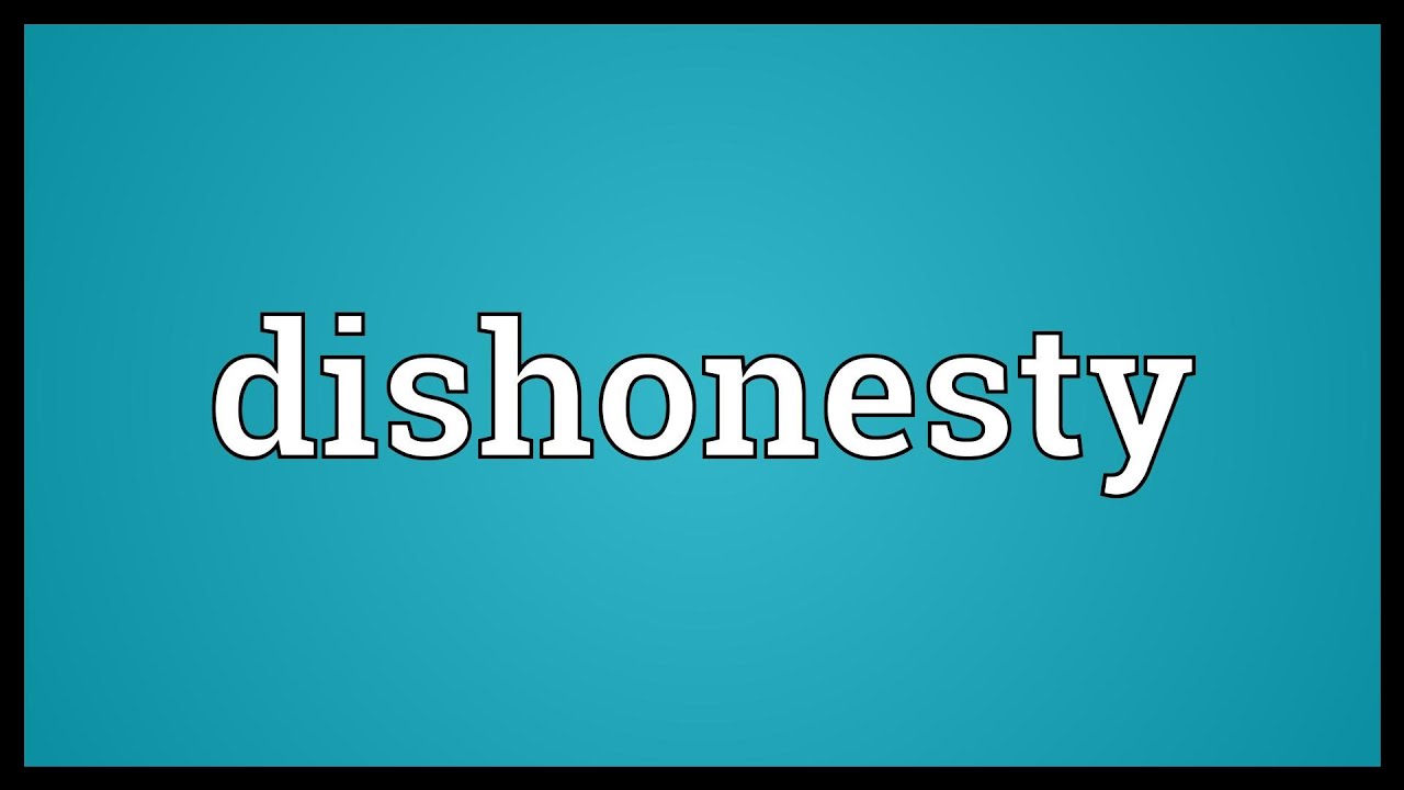 dishonesty meaning in marathi