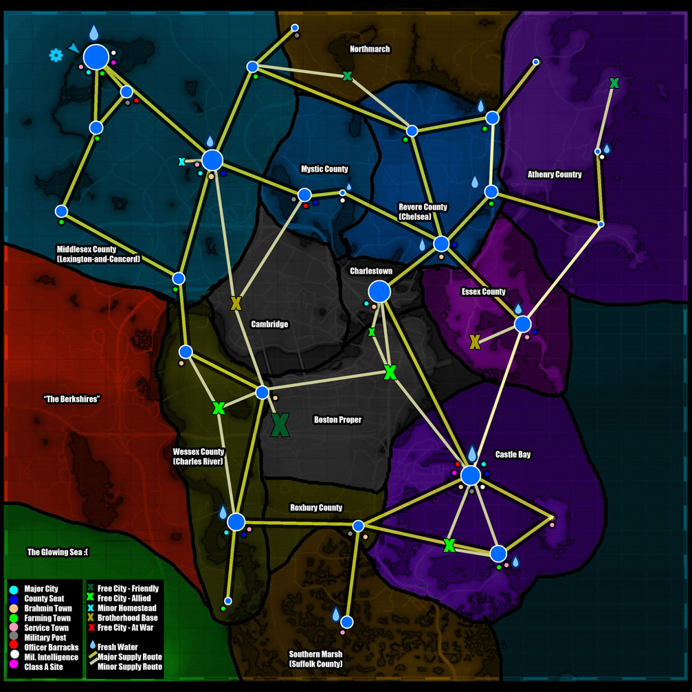 all settlements fallout 4