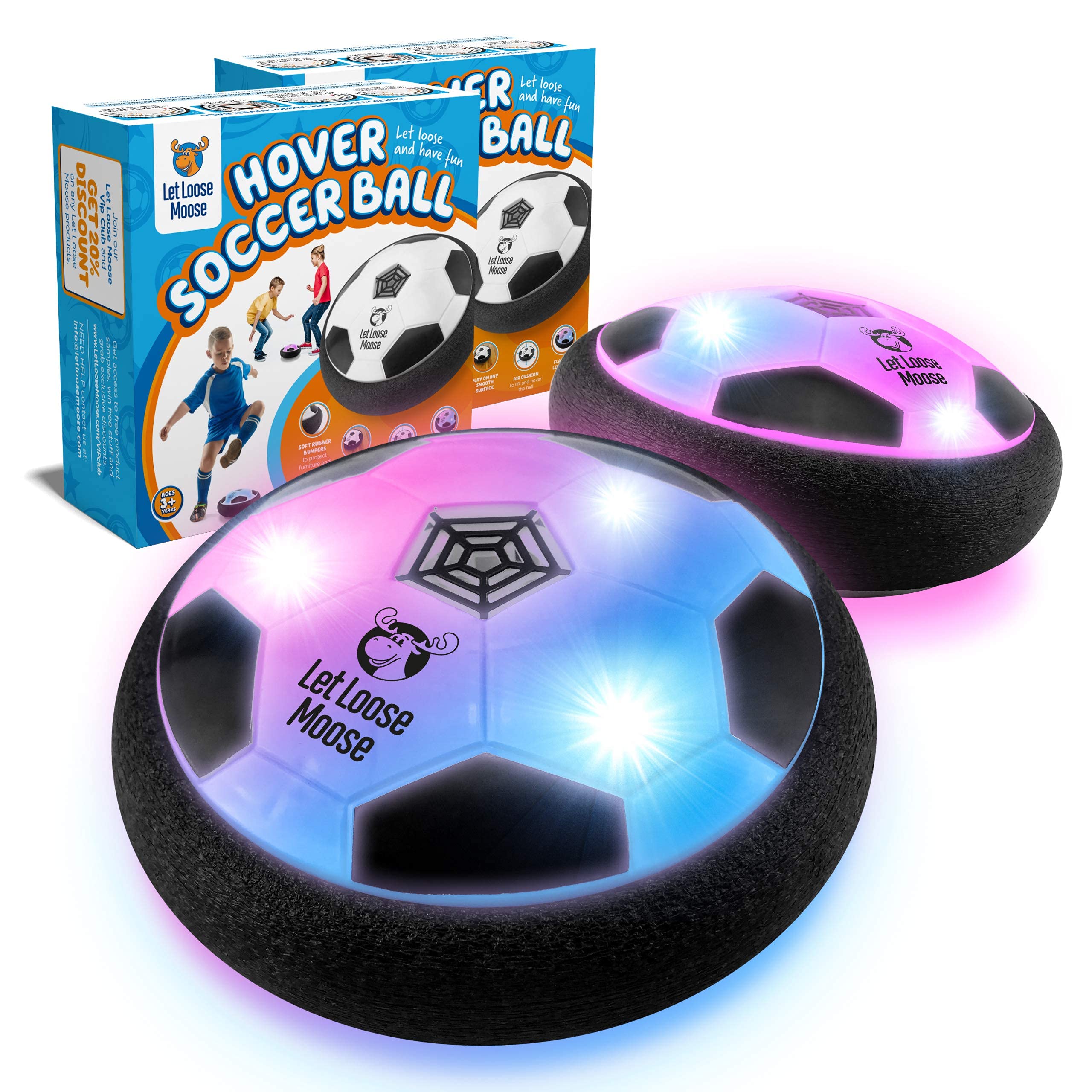 hover soccer ball set