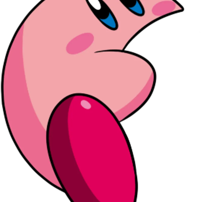 kirby eating