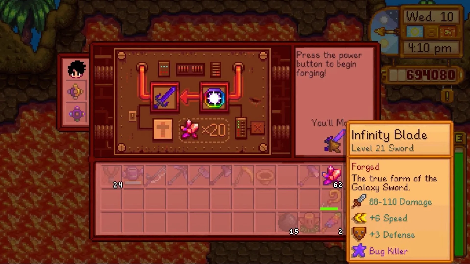 best weapons stardew valley