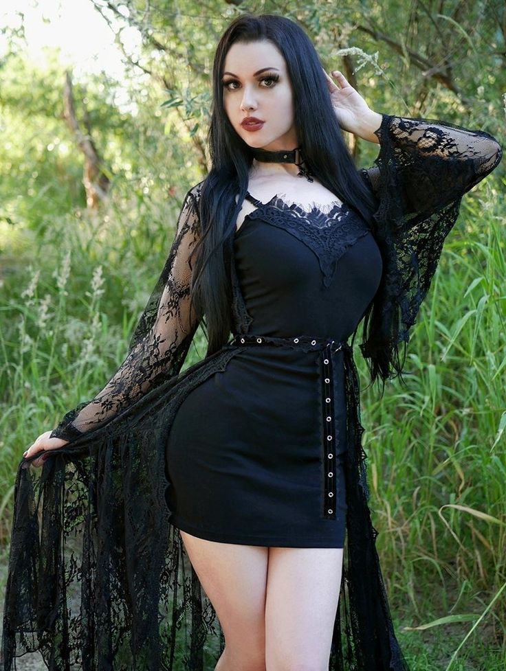 sexy gothic dress