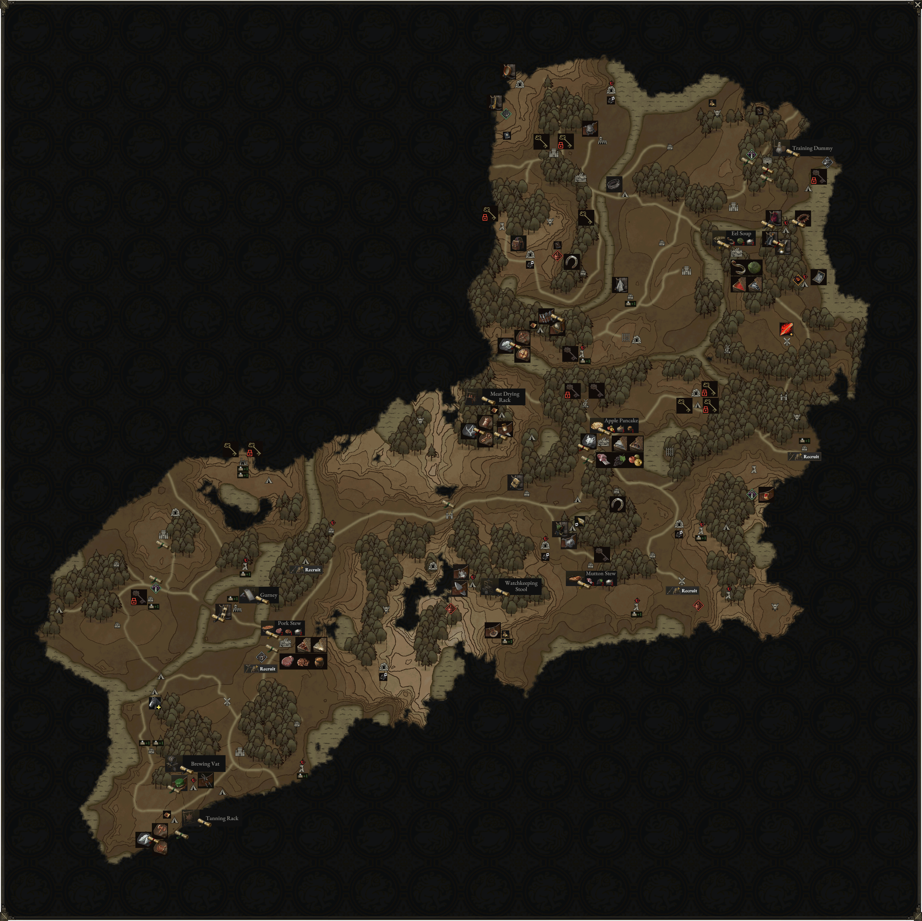 wartales map