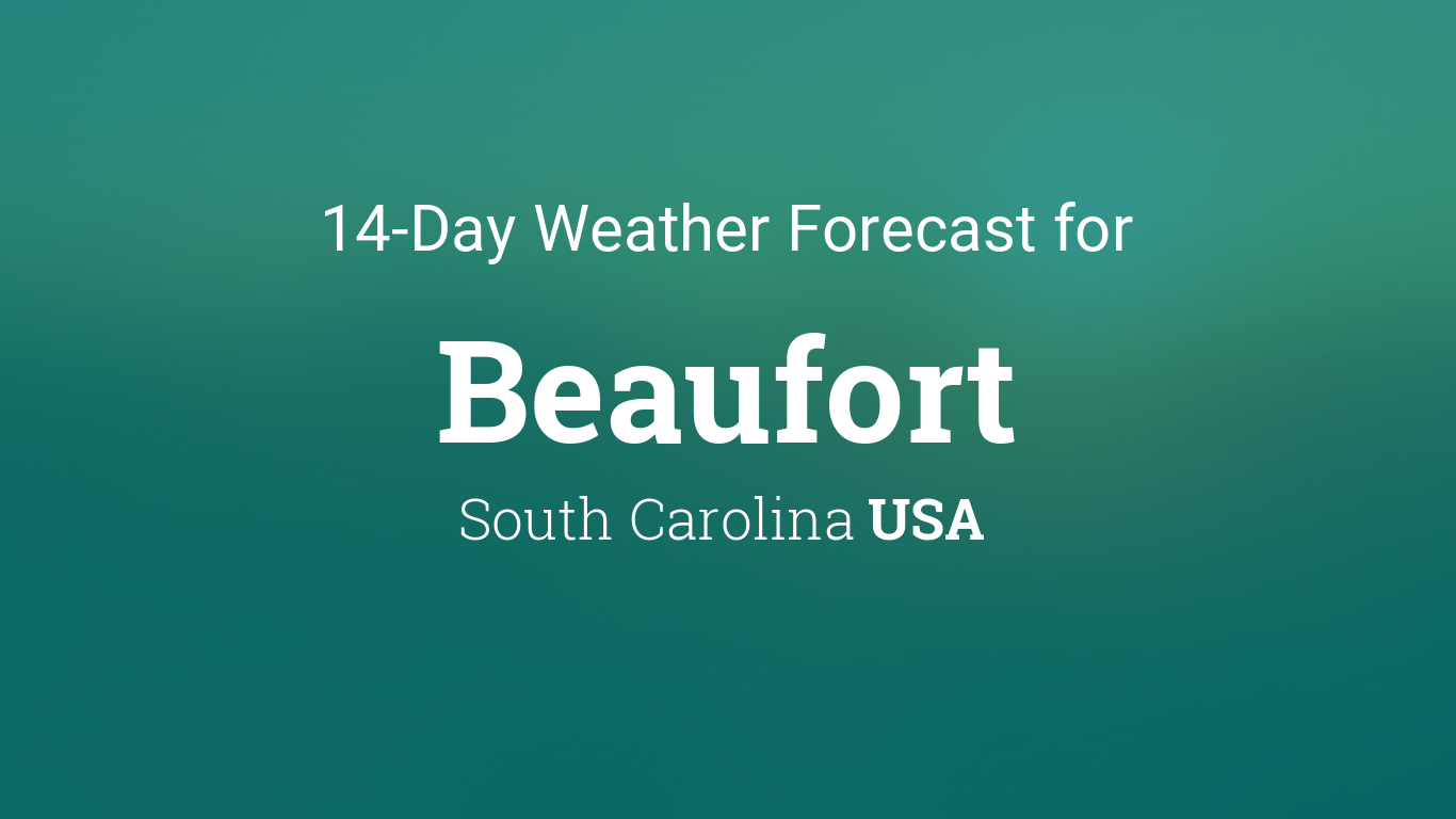 beaufort sc weather