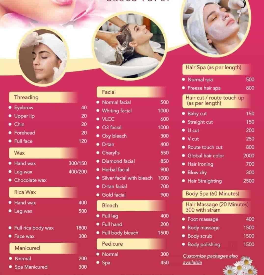 beauty parlour for women near me