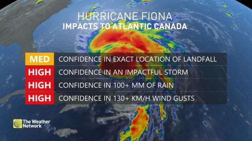 warnings issued for damaging winds as storm hits atlantic canada.