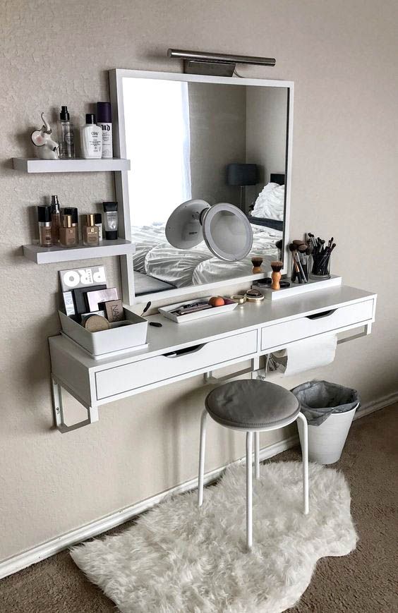 bedroom small vanity