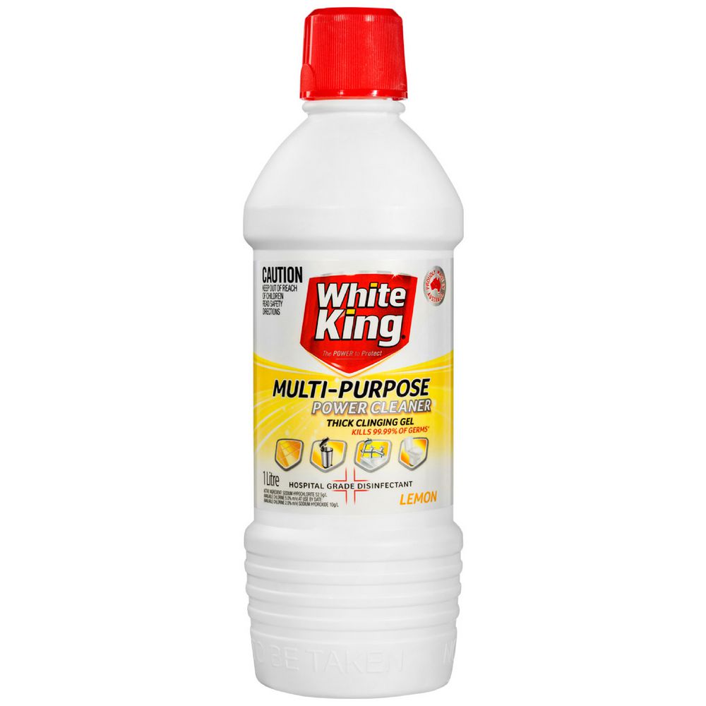 white king bleach sds