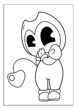 bendy coloring pages printable