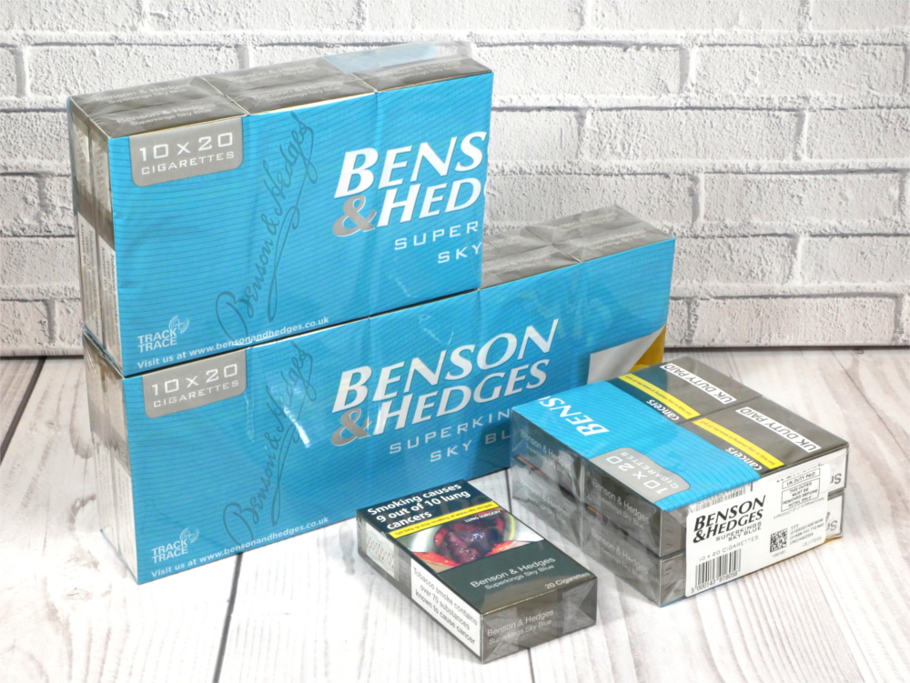 benson and hedges blue strength