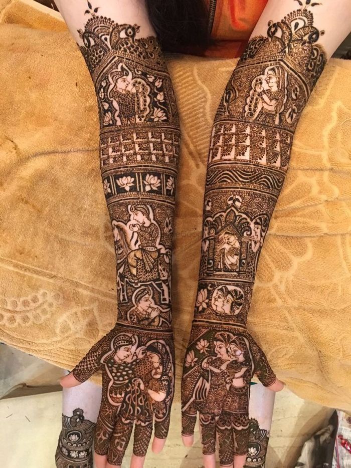 best bridal mehandi design