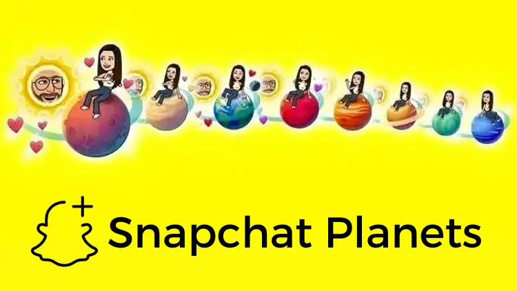 best friends list snapchat planets