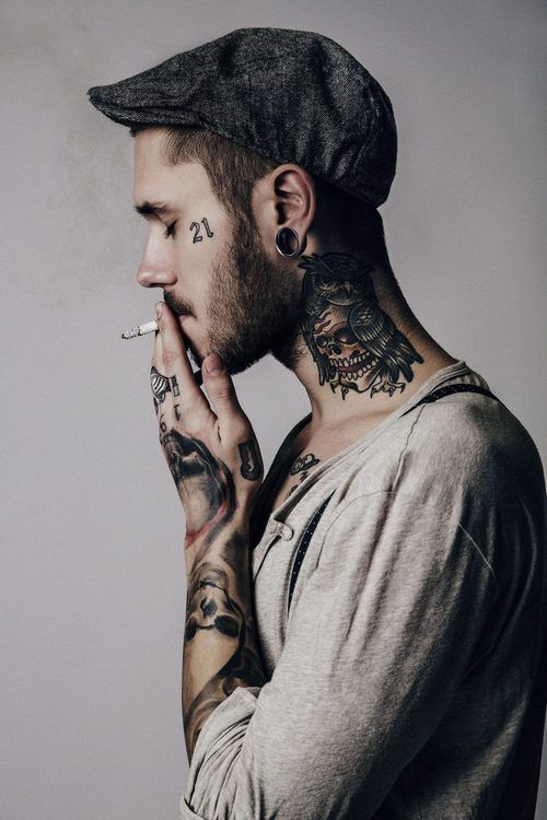 best neck tattoos for males