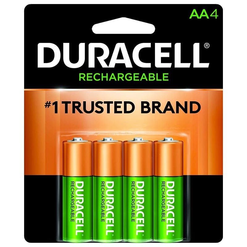 best rated rechargeable aa batteries