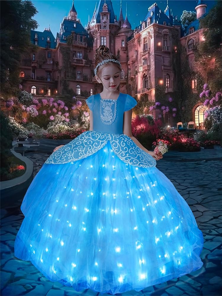 light up princess dress