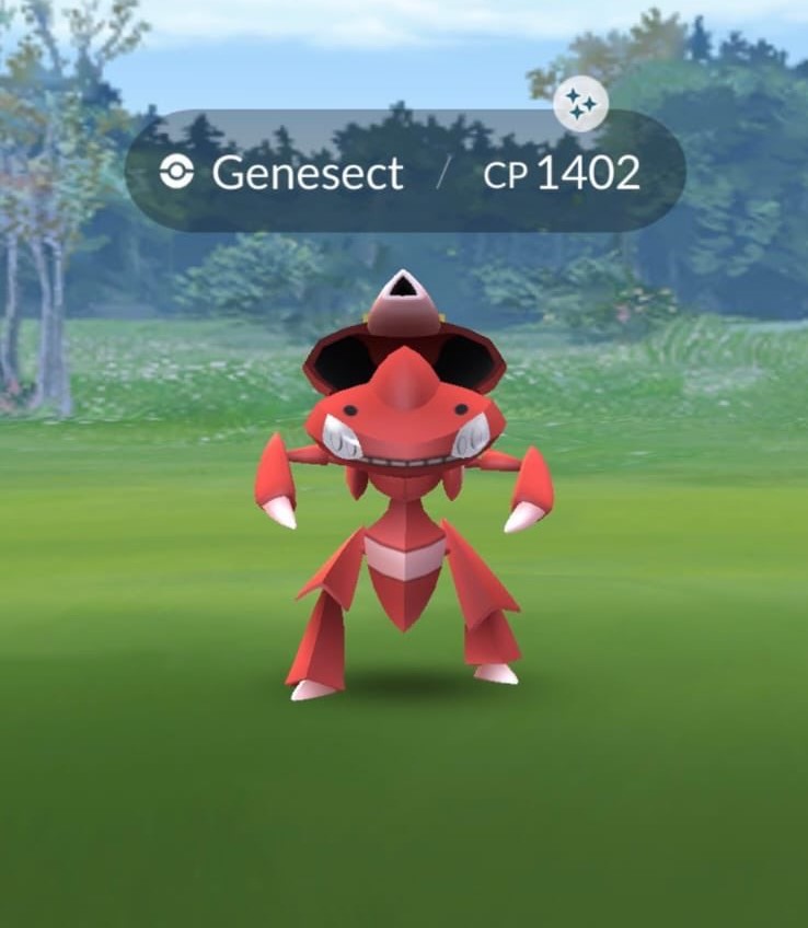 genesect shiny