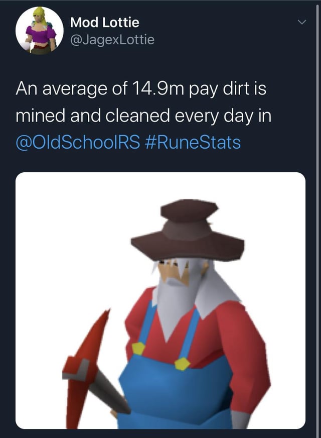 pay dirt osrs