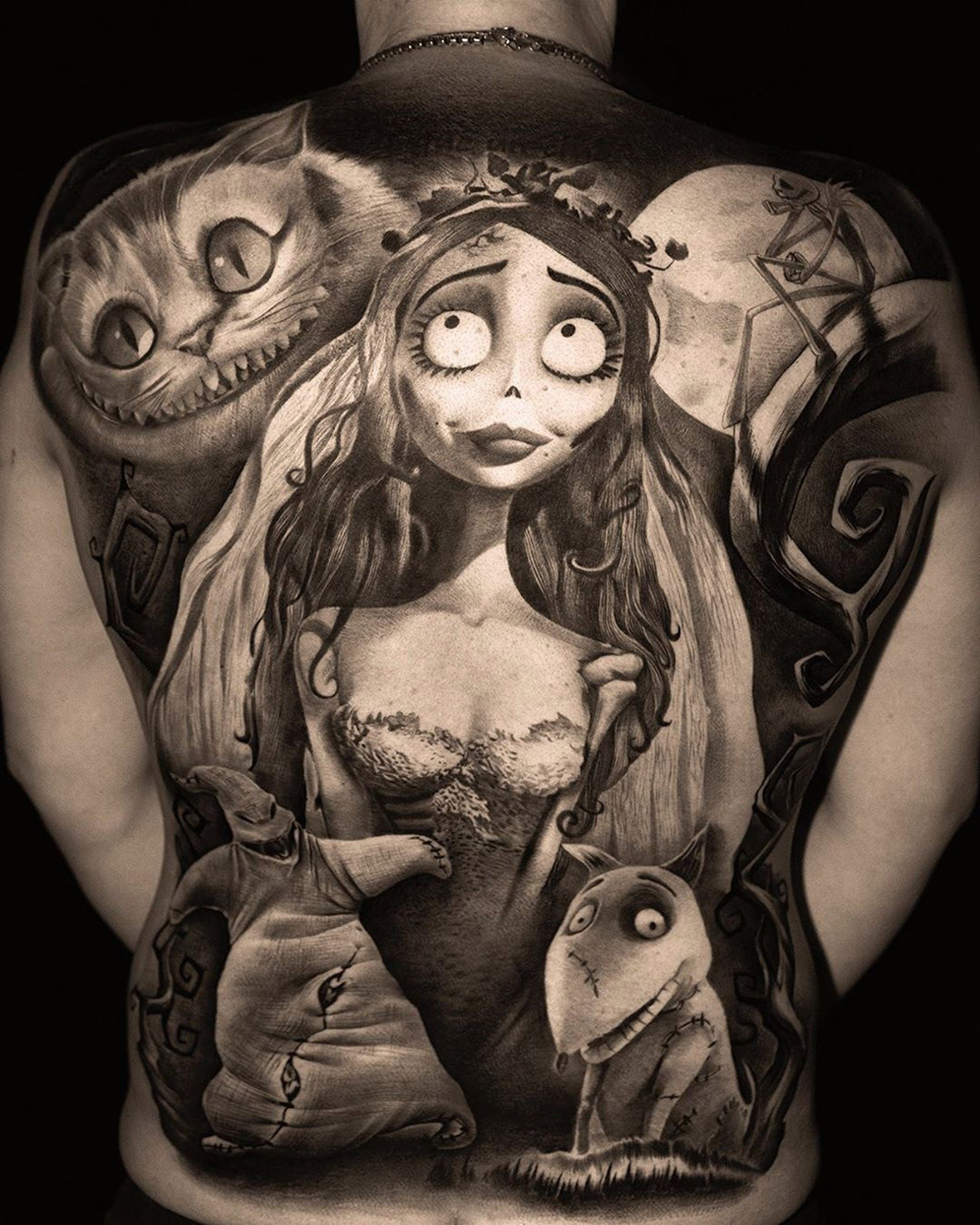 tatuajes de tim burton