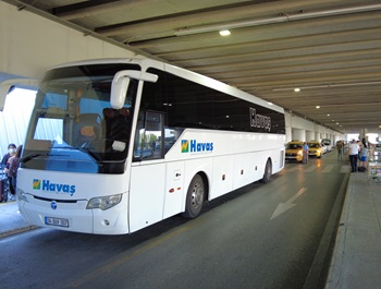 havas shuttle bus izmir