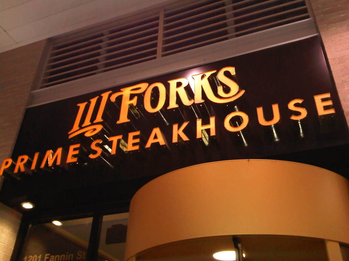 iii forks steakhouse