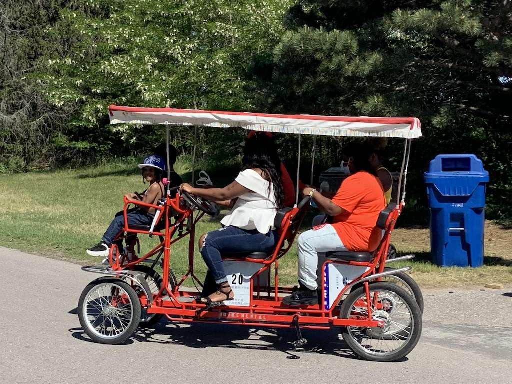 bicycle rental toronto island