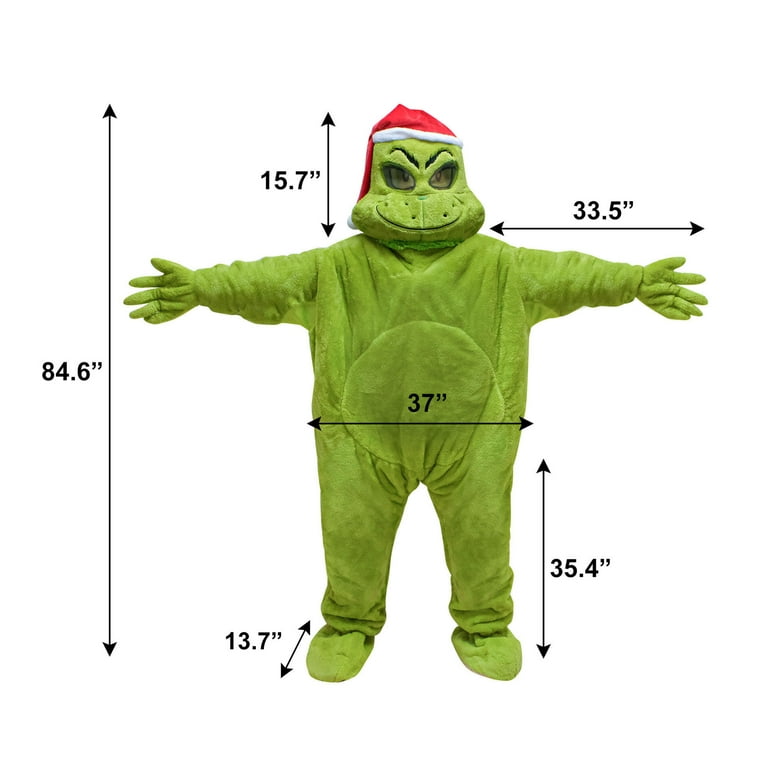 big and tall grinch costume