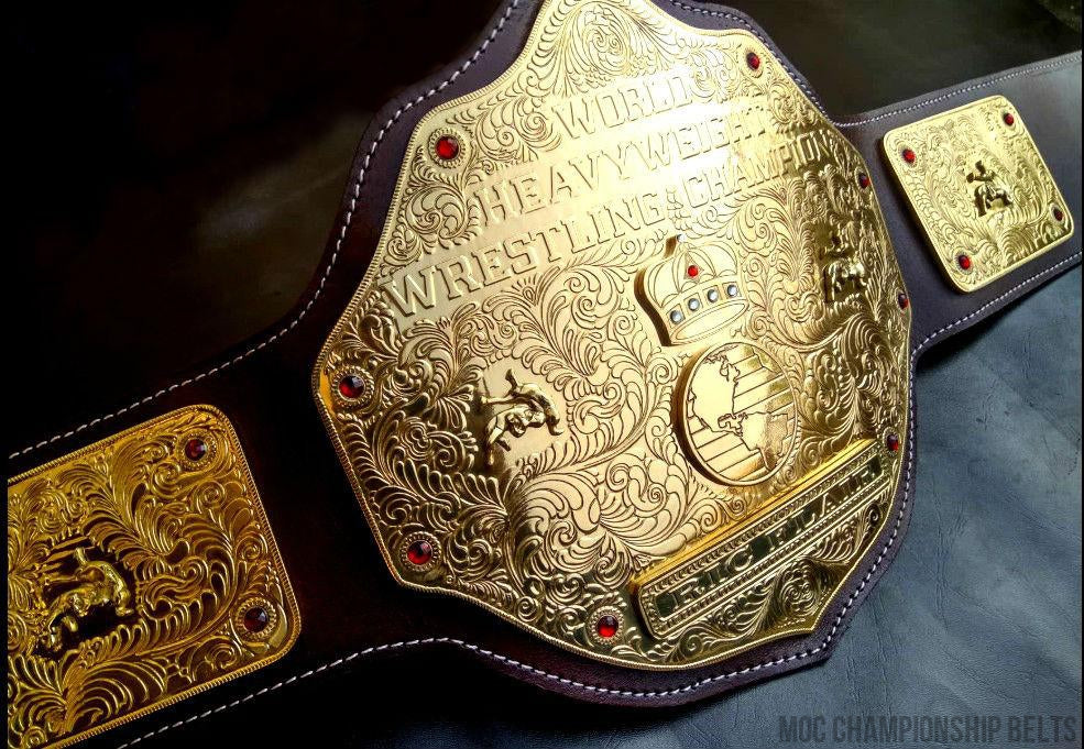 big gold wwe belt