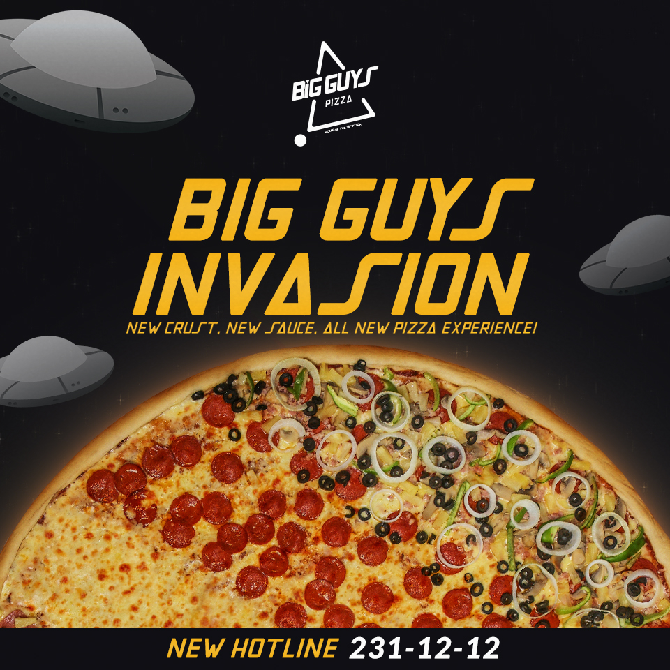 big guys pizza online