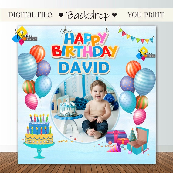 birthday banner for baby boy