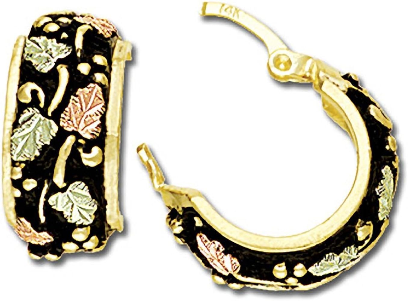 black hills gold hoop earrings